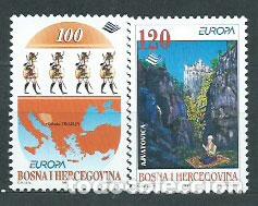 Selos: Bosnia - Correo 1997 Yvert 219/20 ** Mnh Cuentos y leyendas