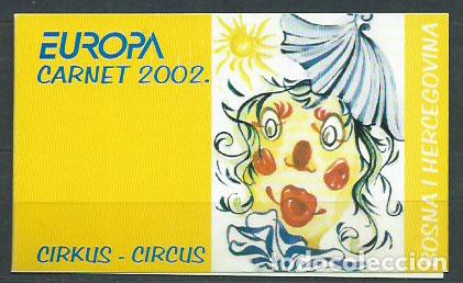 Selos: Bosnia - Correo 2002 Yvert 372 Carnet ** Mnh Circo