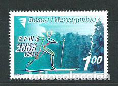 Selos: Bosnia - Correo 2003 Yvert 390 ** Mnh Deportes Ski