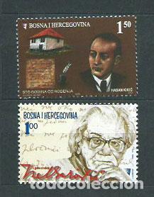 Selos: Bosnia - Correo 2005 Yvert 469/70 ** Mnh Personajes