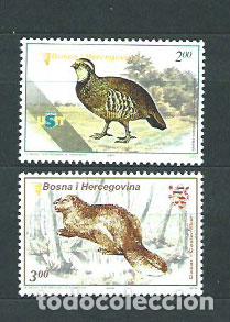 Selos: Bosnia - Correo 2005 Yvert 473/4 ** Mnh Fauna