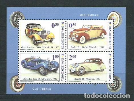 Selos: Bosnia - Correo 2006 Yvert 510/3 ** Mnh Autom&oacute;viles
