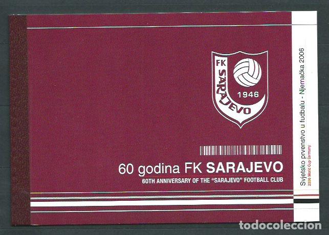 Selos: Bosnia - Correo 2006 Yvert 522 Carnet ** Mnh Deportes f&uacute;tbol