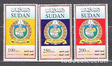 Selos: Sudan - Correo Yvert 541/3 ** Mnh Escudos
