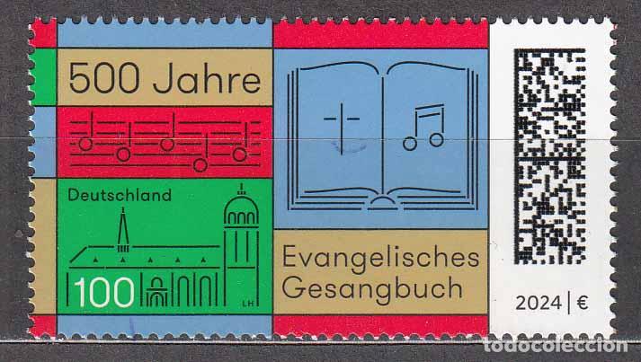 Timbres: Alemania Federal Correo 2024 Yvert 3586 ** Mnh Evangelio
