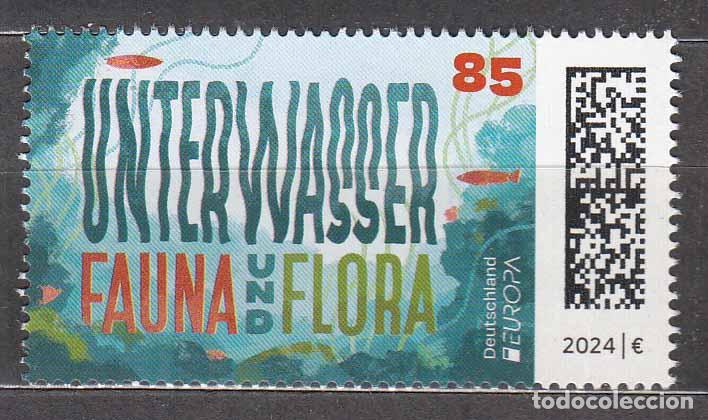 Timbres: Alemania Federal Correo 2024 Yvert 3607 ** Mnh Europa Fauna y flora