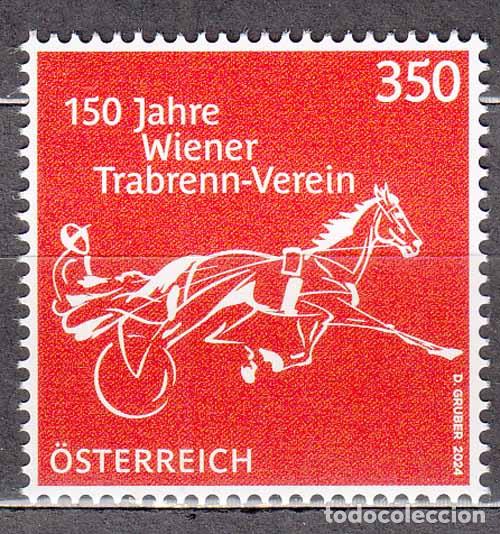 Timbres: Austria Correo 2024 Yvert 3673 ** Mnh Club de Trote de Viena