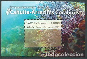Sellos: Costa Rica - Hojas Yvert 42 ** Mnh Arrecifes de coral