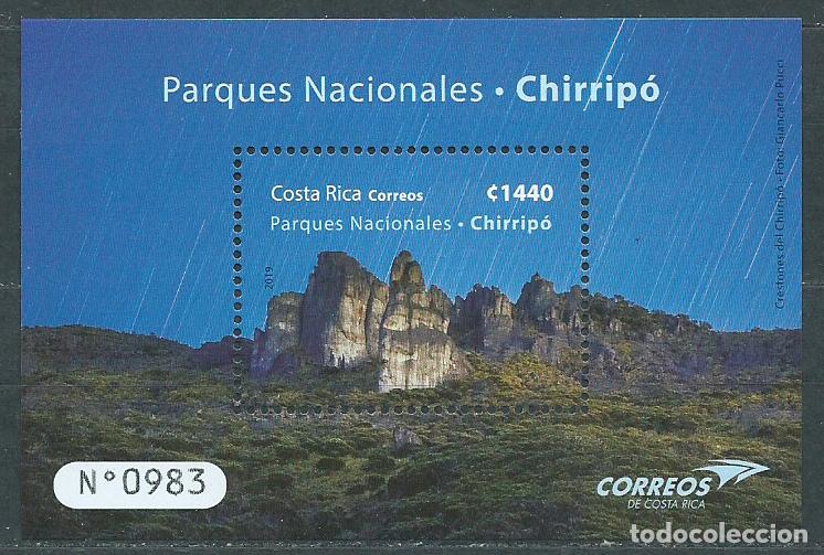 Briefmarken: Costa Rica Hojas Yvert 74 ** Mnh Parque Chirripo