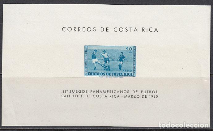 Briefmarken: Costa Rica - Hojas Yvert 2 ** Mnh Deportes f&uacute;tbol