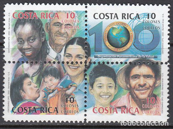 Sellos: Costa Rica - Correo 2002 Yvert 708/12 ** Mnh