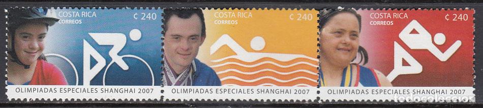Sellos: Costa Rica - Correo 2007 Yvert 841/3 ** Mnh Deportes