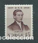 Sellos: Noruega - Correo 1959 Yvert 391 ** Mnh Personaje