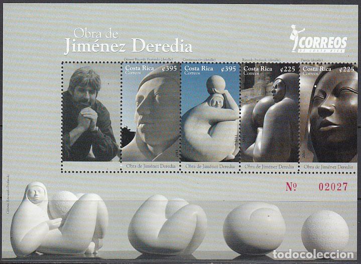 Sellos: Costa Rica - Correo 2011 Yvert 923/6 ** Mnh Obra Jimenez Deredia