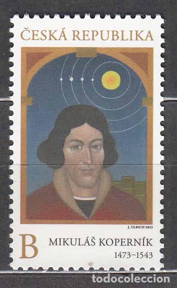 Selos: Chequia - Correo 2023 Yvert 1033 ** Mnh Personaje Nicolas Copernico