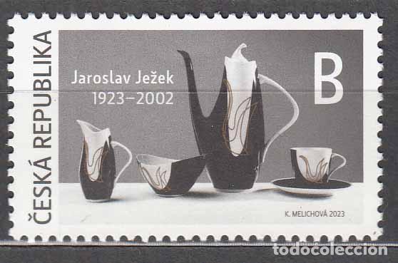 Selos: Chequia - Correo 2023 Yvert 1040 ** Mnh Dise&ntilde;ador Checo - Jaroslav Jezek