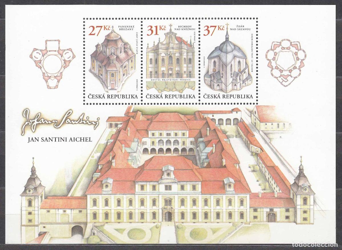 Selos: Chequia - Hojas Yvert 96 ** Mnh Arquitectura