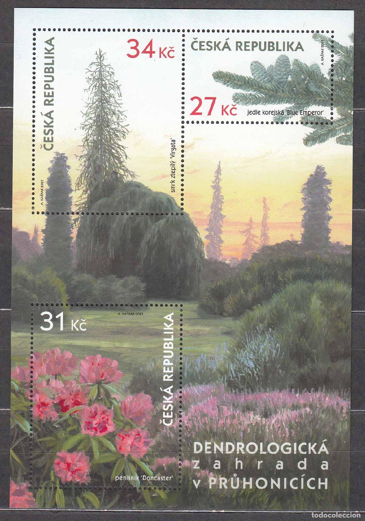 Selos: Chequia - Hojas Yvert 97 ** Mnh Flores