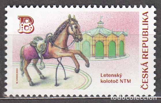 Selos: Chequia - Correo 2024 Yvert 1071 ** Mnh Carrusel