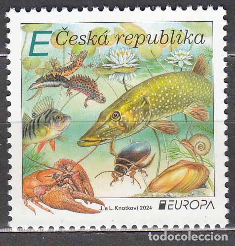Selos: Chequia - Correo 2024 Yvert 1074 ** Mnh Europa - Fauna