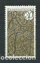 Selos: Checoslovaquia - Correo 1966 Yvert 1456 ** Mnh M&uacute;scia