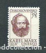 Selos: Checoslovaquia - Correo 1968 Yvert 1627 ** Mnh Marx