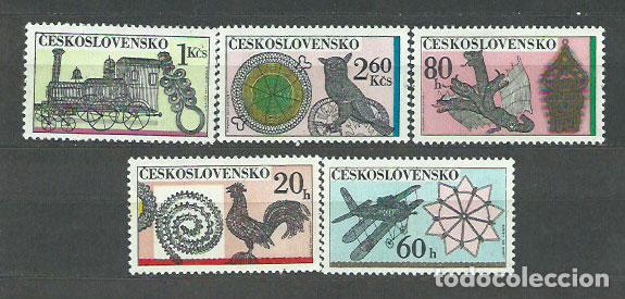Selos: Checoslovaquia - Correo 1972 Yvert 1930/4 ** Mnh