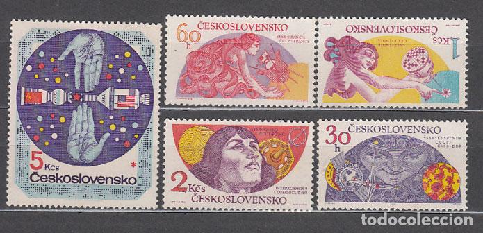Sellos: Checoslovaquia - Correo 1975 Yvert 2123/7 ** Mnh Astro