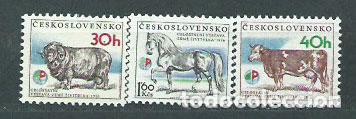 Sellos: Checoslovaquia - Correo 1976 Yvert 2172/74 ** Mnh Fauna