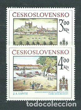 Briefmarken: Checoslovaquia - Correo 1980 Yvert 2412/3 ** Mnh Pinturas