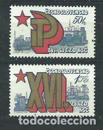 Briefmarken: Checoslovaquia - Correo 1981 Yvert 2439/40 ** Mnh