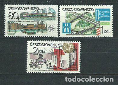Briefmarken: Checoslovaquia - Correo 1981 Yvert 2442/4 ** Mnh