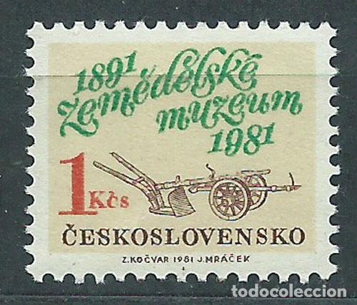 Briefmarken: Checoslovaquia - Correo 1981 Yvert 2441 ** Mnh