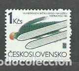 Sellos: Checoslovaquia - Correo 1983 Yvert 2529 ** Mnh Deportes esqui