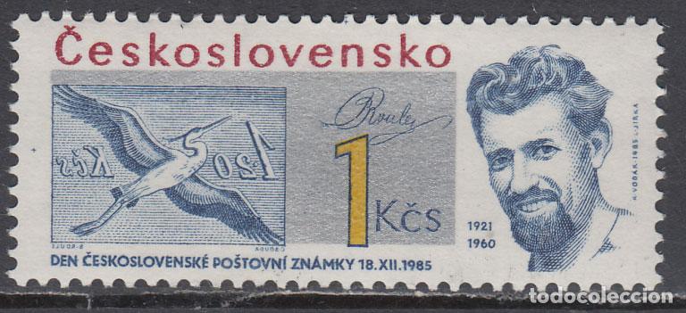 Briefmarken: Checoslovaquia - Correo 1985 Yvert 2660 ** Mnh Dia del Sello