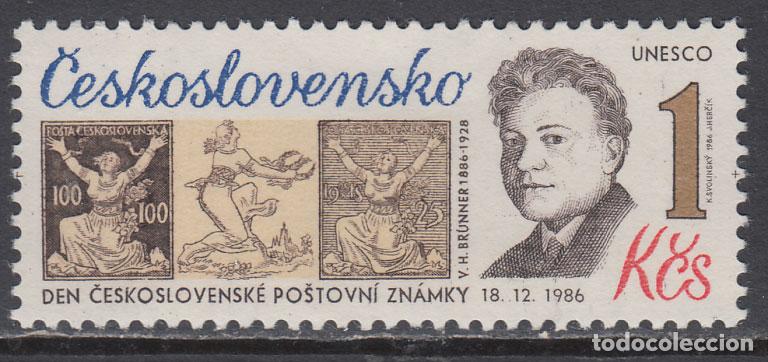 Briefmarken: Checoslovaquia - Correo 1986 Yvert 2706 ** Mnh Dia del Sello