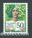 Briefmarken: Checoslovaquia - Correo 1988 Yvert 2766 ** Mnh