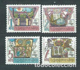 Briefmarken: Checoslovaquia - Correo 1988 Yvert 2767/70 ** Mnh