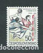 Briefmarken: Checoslovaquia - Correo 1988 Yvert 2838 ** Mnh Deportes hambol