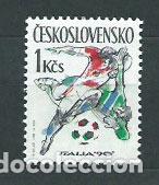 Briefmarken: Checoslovaquia - Correo 1988 Yvert 2849 ** Mnh Deportes f&uacute;itbol