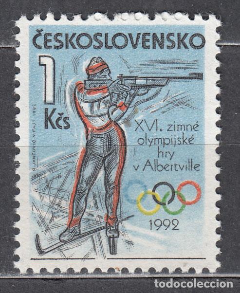 Briefmarken: Checoslovaquia - Correo 1992 Yvert 2909 * Mh Deportes tiro