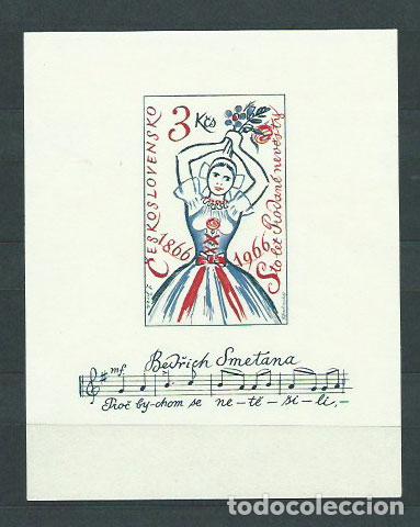 Briefmarken: Checoslovaquia - Hojas 1966 Yvert 27 ** Mnh M&uacute;sica