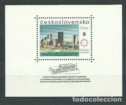 Briefmarken: Checoslovaquia - Hojas 1967 Yvert 30 ** Mnh