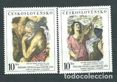 Briefmarken: Checoslovaquia - Hojas 1978 Yvert 44 Hoja recortada ** Mnh Pinturas