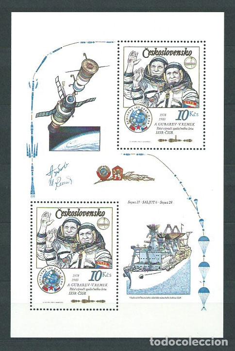 Stamps: Checoslovaquia - Hojas 1983 Yvert 59 ** Mnh Astro