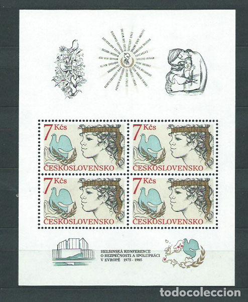 Stamps: Checoslovaquia - Hojas 1985 Yvert 69 ** Mnh