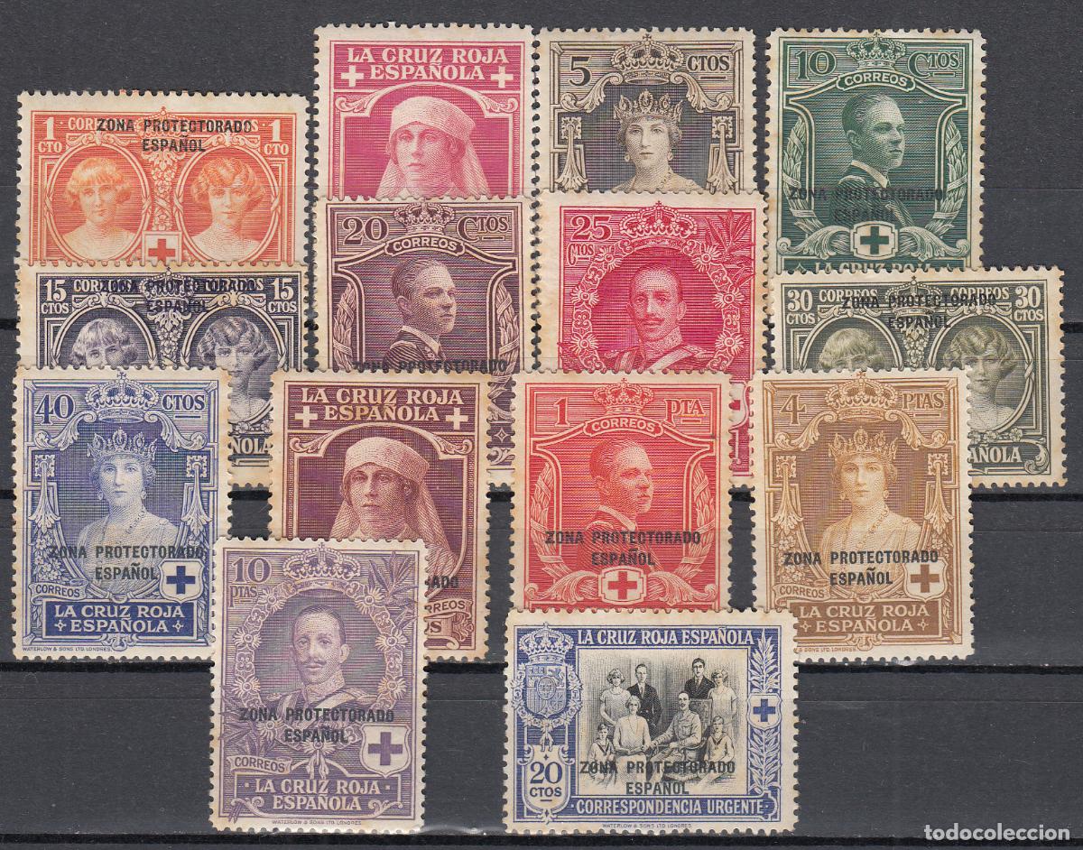Stamps: Marruecos Correo 1926 Edifil 91/104 usado