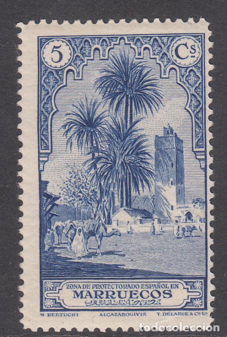 Briefmarken: Marruecos Sueltos 1928 Edifil 107 ** Mnh