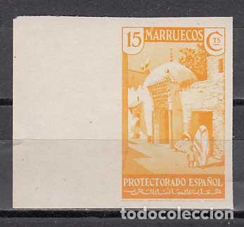 Francobolli: Marruecos Sueltos 1933 Edifil 137s ** Mnh Sin dentar