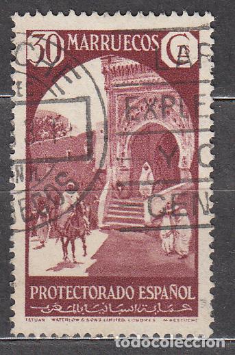 Francobolli: Marruecos Sueltos 1933 Edifil 140 usado